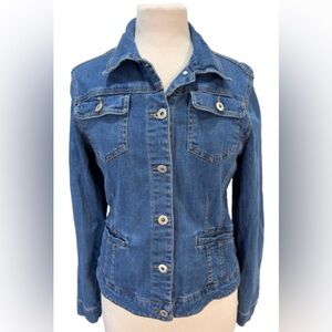 Size M Bamboo Traders Blue Denim Jacket
